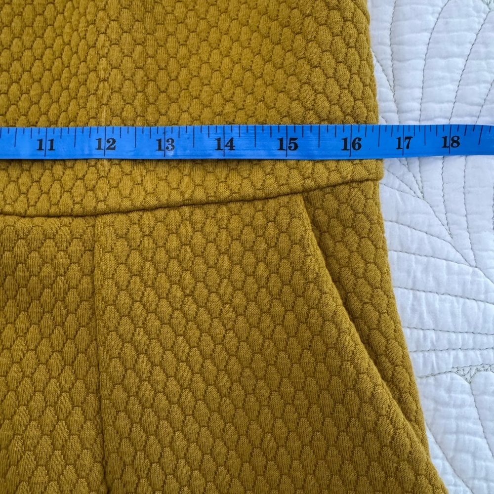 Boden Estella Jacquard Mustard Dress- Size 8 - Picture 11 of 13